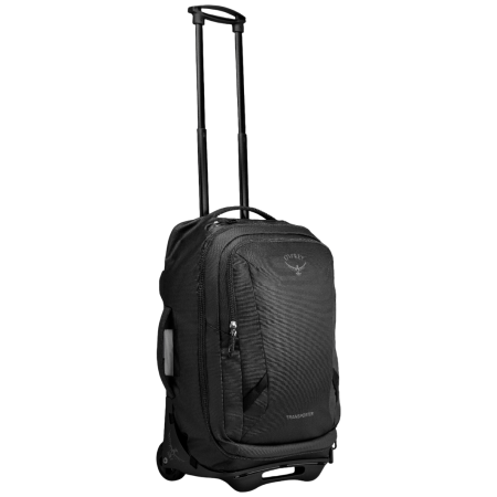 Reisetasche Osprey Transporter Wheeled Carry On schwarz raven black/black