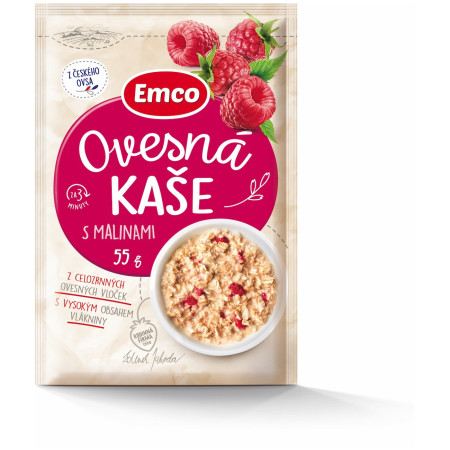 Brei Emco Haferbrei mit Himbeeren 55 g