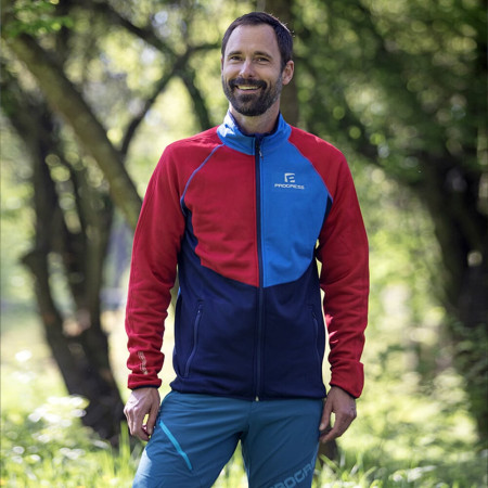 Herren Funktions-Sweatshirt Progress Glacier