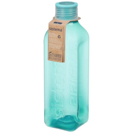 Flasche Sistema Square Schraubdeckel 1 l grün