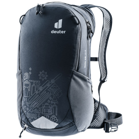 Rucksack Deuter Race Air 14+3 schwarz/weiß black-125