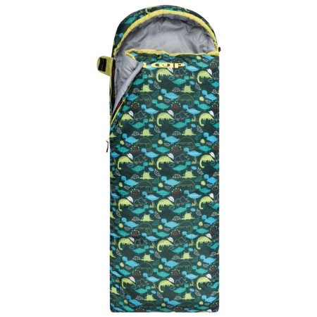 Kinderschlafsack Loap Fiemme Dinos grün
