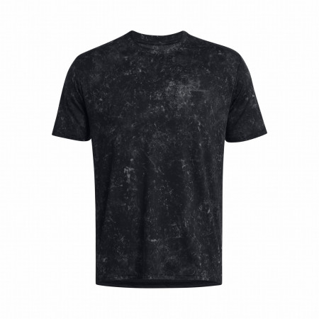 Herren-Funktionsshirt Under Armour Rush Energy Print SS schwarz Black/Black