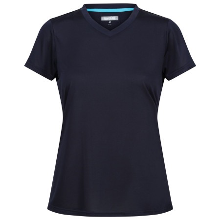 Damen-T-Shirt Regatta Wmn Fingal V-Neck dunkelblau Navy