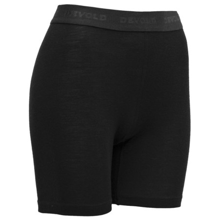 Damen Funktionsshorts Devold Lauparen Merino 190 Boxer Wmn schwarz Black