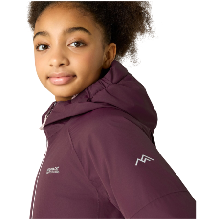 Kinder Winterjacke Regatta Hillain Warm Lined Fig