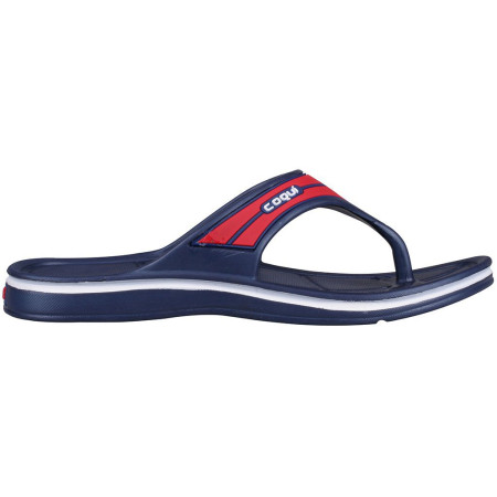 Herren Flip-Flops Coqui Zucco 7902 blau Navy/Red