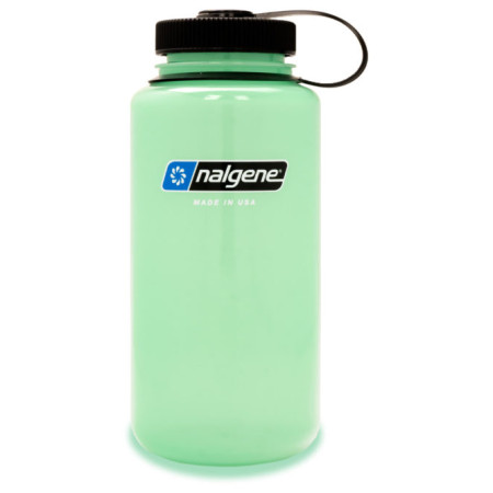 Flasche Nalgene Wide Mouth Sustain 1l grün/schwarz Glow Green Sustain/5565-0144