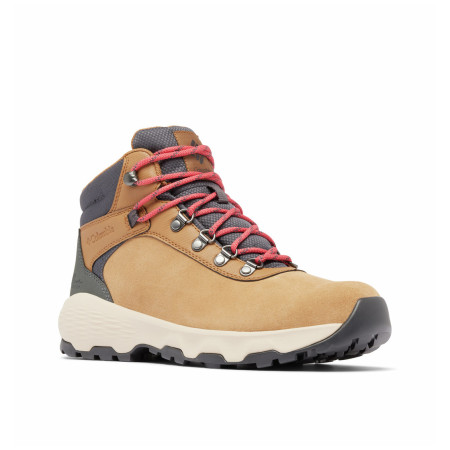 Damenschuhe Columbia Newton Wander™ hellbraun Elk, Sunset Red
