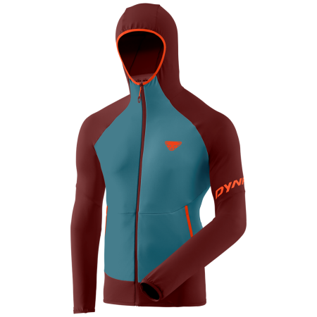 Herren Funktions-Sweatshirt Dynafit Transalper Light Ptc M Hoody rot syrah