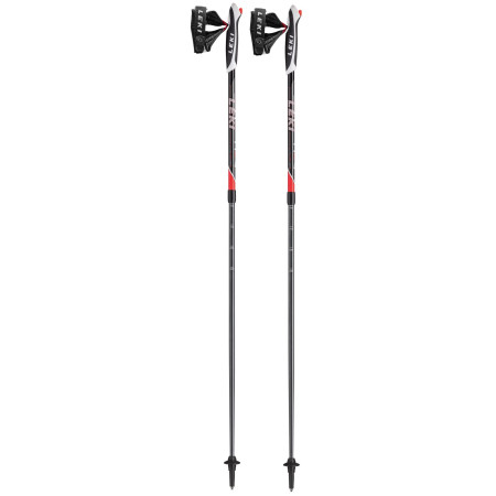 Nordic Walking Stöcke Leki Spin schwarz BlackWhiteFluorescentRed