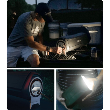 Solarkocher GoSun Fusion Hybrid Solar + 12V Ofen, Kocher, Grill