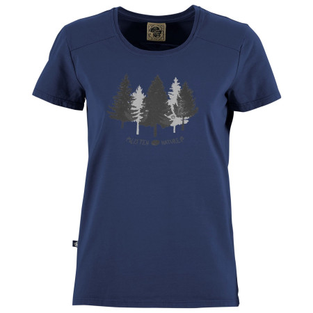 Damen-T-Shirt E9 5Trees blau Vintageblue-769