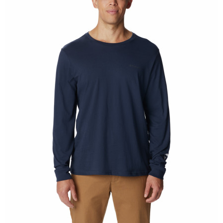 Herren-T-Shirt Columbia CSC Basic Logo™ LS Sleeve dunkelblau Collegiate Navy, CSC Sleeve Logo