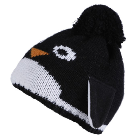 Kindermütze Sherpa Penguin Kids schwarz