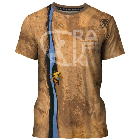 Herren-T-Shirt Rafiki Piton beige rust