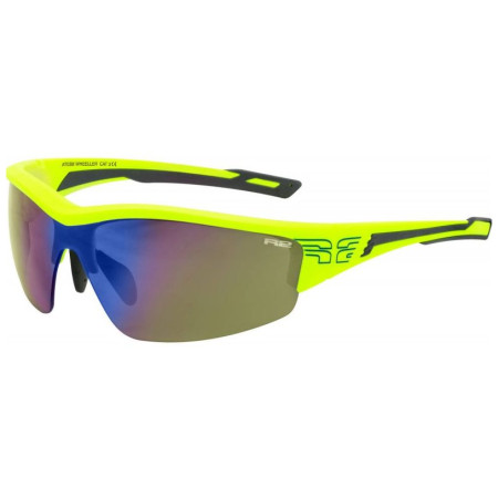 Sportbrille R2 Racer v2 gelb matný -neonově žlutý