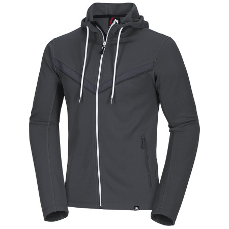 Herren-Sweatshirt Northfinder Balder grau Gunmetal
