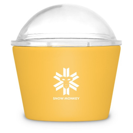 Thermobehälter fürs Essen Snow Monkey Freezie gelb yellow