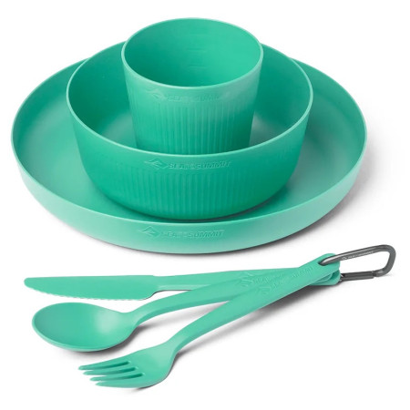 Essens-Set Sea to Summit Camp Dinnerware Set - 6 pcs grün Cabbage