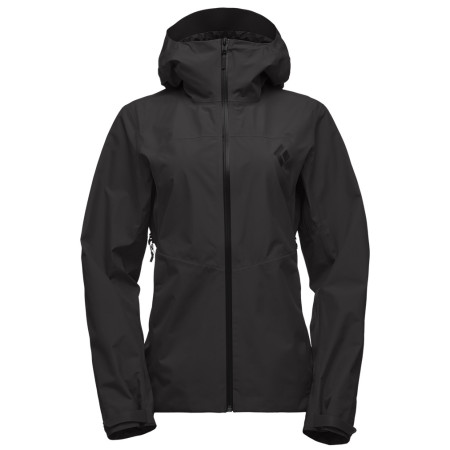 Damenjacke Black Diamond Liquid Point Shell schwarz Black