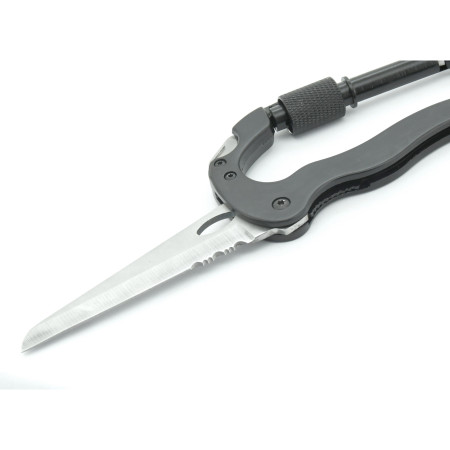 Karabiner Cattara Ganzmetallkarabiner 5in1