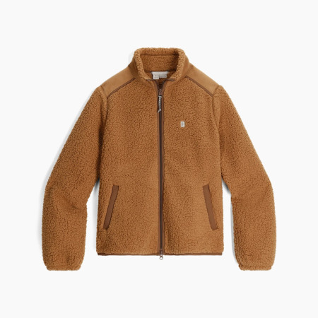 Damen-Sweatshirt Royal Robins W Palisades Jacket braun Tawny