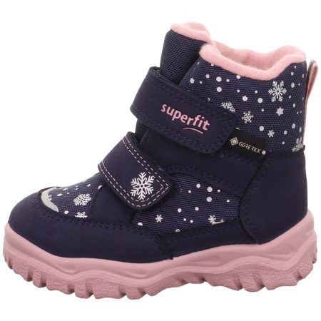 Kinderschuhe Superfit Husky1 Blau/Rosa