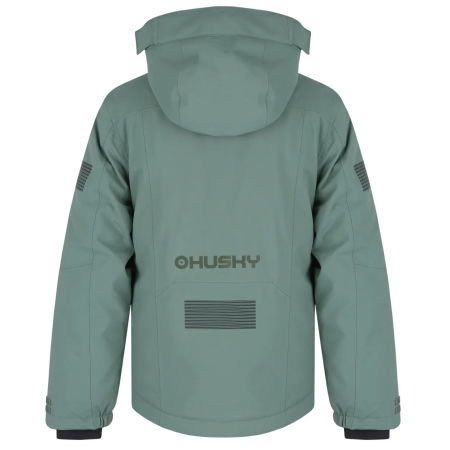 Kinder Skijacke Husky Gonzal K faded green