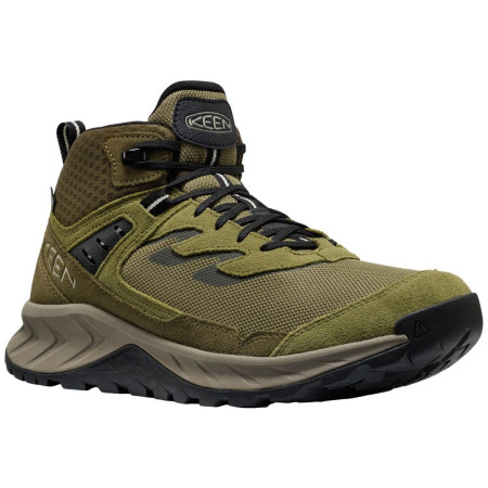 Wanderschuhe Keen Hightrail Mid Wp Men grün martini olive/dark olive