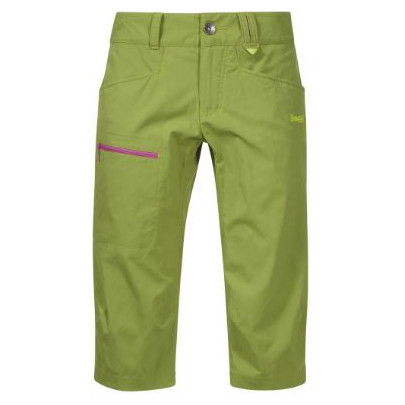 Damen 3/4 Hose Bergans Utne Lady Pirate grün Springgreen/Pinkrose