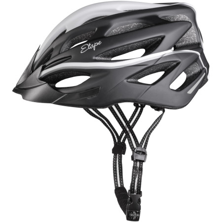 Damenhelm Etape Vesper schwarz Black/WhiteMat