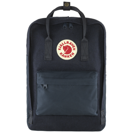 Rucksack Fjällräven Kånken Re-Wool Laptop 15" blau Nightish
