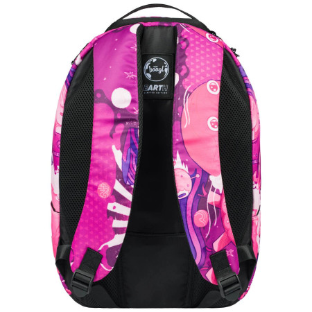 Dívčí batoh do školy Baagl eARTh Ufo by Mára Čmára