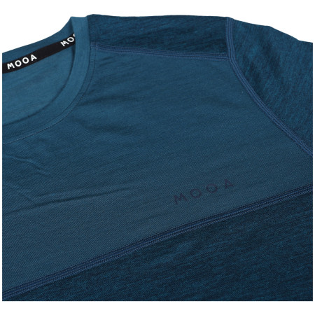 Herren-T-Shirt MOOA MerinoSilk Block 160 long