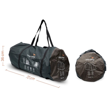 Familienzelt für 4 Personen Easy Camp Senja 4 Air