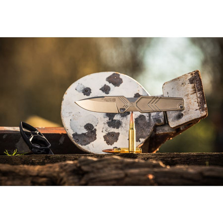 Messer TB OUTDOOR Monobloc Knife Impact 127 Stainless Steel