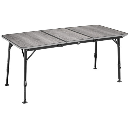 Campingtisch Brunner Elùtop Compack Square 100 schwarz/braun