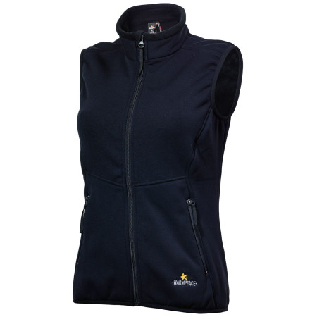 Damenweste Warmpeace Trailmark Powerstretch schwarz Black
