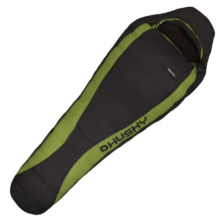 Daunenschlafsack Husky Dinis -10°C (2017) schwarz/grün