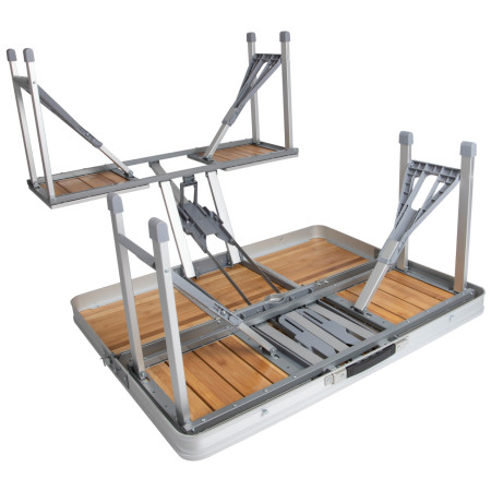 Campingtisch mit Bänken Bo-Camp Family Table bambou