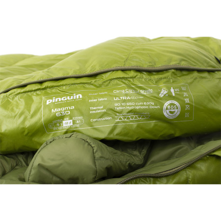 Daunenschlafsack Pinguin Magma 630 185 cm