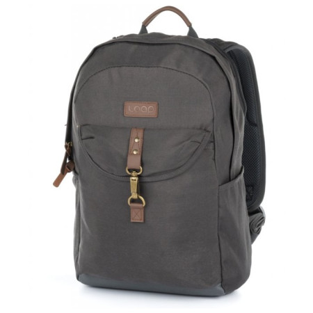 Urban-Rucksack Loap Oxy grau DkShadow/Brown