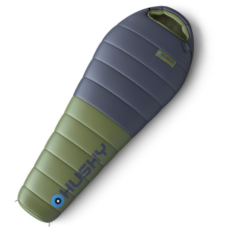 Daunenschlafsack Husky Devon blau/grün blue/khaki