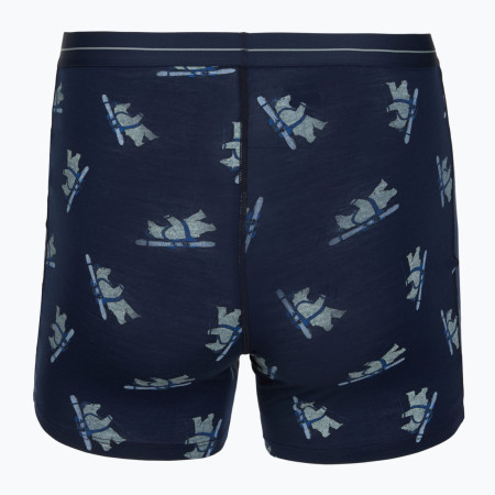 Herren funktionelle Boxershorts Icebreaker Men M 150 Anatomica Boxers BearTourAOP