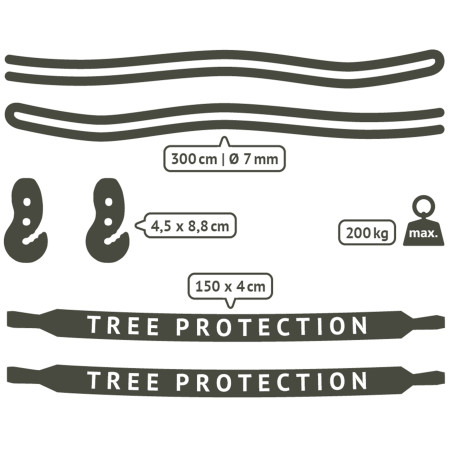 Befestigungsset für Hängestühle La Siesta TreeMount