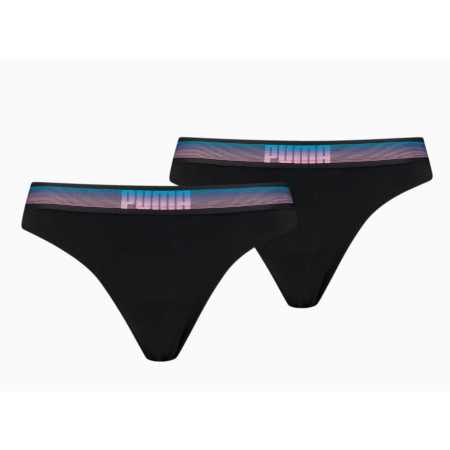 Damenhöschen Puma Luminous String 2P schwarz black combo