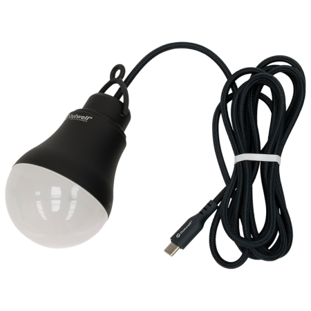 Leuchte Outwell Epsilon Bulb schwarz Black & Grey