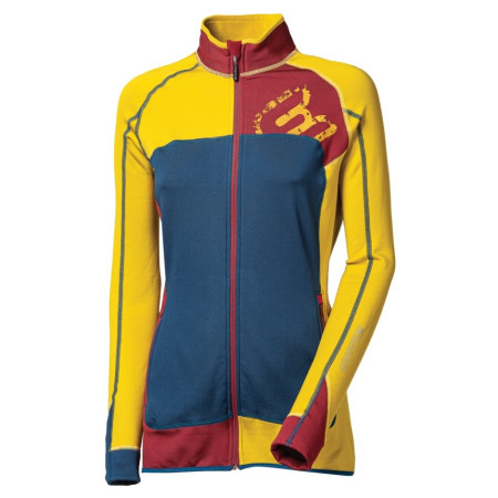 Damen-Sweatshirt Progress TS Rebelia 17OO gelb Mustard/Wine/Petrol