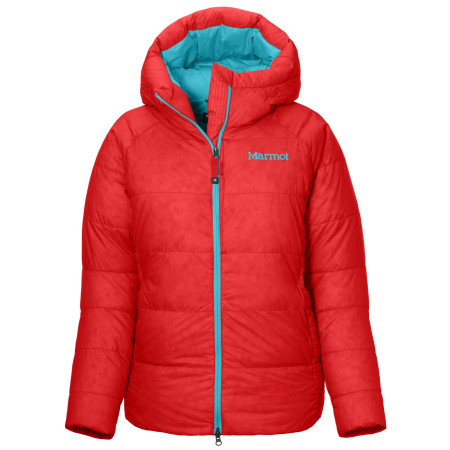 Damen Daunenjacke Marmot Wm's Mt. Tyndall Hoody rot VictoryRed